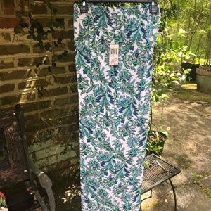 Grace Elements- FLORAL PRINT PALAZZO PANTS- Size XL- NWT